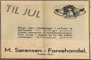 Bilde av M. Sørensen Fargehandel